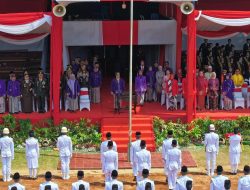 Pj Wali Kota Kediri Harapkan Semua Lapisan Masyarakat Bersama dan Bersatu Untuk NKRI dalam Peringatan HUT Ke-79 RepubIik Indonesia