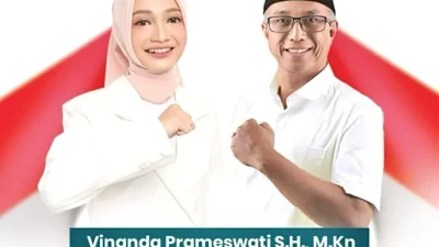 Dukungan PDIP Mengarah ke Mbak Vinanda - Gus Qowim di Pilwali Kediri