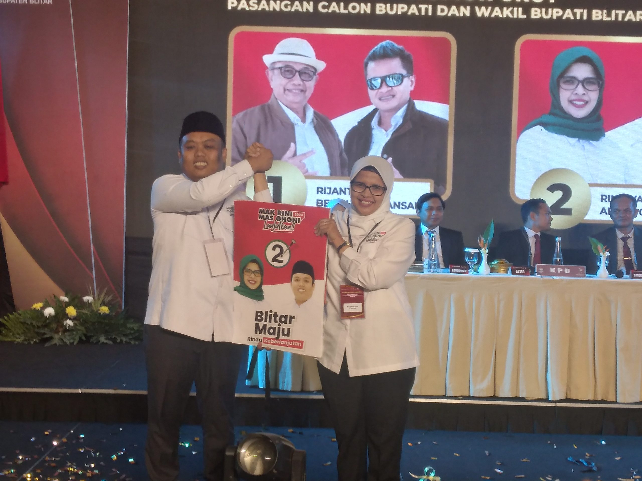 Dapat Nomor Urut 2, Rini Syarifah-Ghoni Yakin Menang Dua Kali