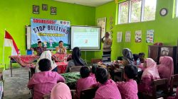 Edukasi dan Sosialisasi Cegah Perundungan di SD oleh Bhabinkamtibmas Polsek Ringinrejo