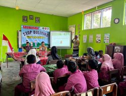 Polisi Masuk Sekolah, Edukasi dan Sosialisasi Cegah Perundungan di SD Negeri Deyeng I Kabupaten Kediri