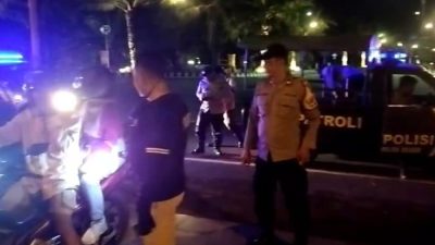 Petugas Gabungan Gelar Patroli, Tekan Kejahatan Jelang Pilkada di Kabupaten Kediri