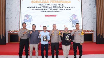 Coblosan 27 November, Polres Blitar Tegaskan Netralitas Polri