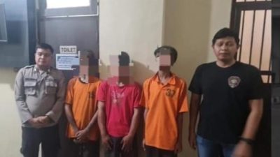 Satreskrim Polres Nganjuk Bekuk Tiga Terduga Pelaku Penganiayaan yang Menyebabkan Pemuda Asal Kramat Meninggal Dunia