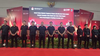 Polres Kediri Tunjuk 20 Anggota Jadi Pengawal Pribadi Paslon Bupati dan Wakil Bupati