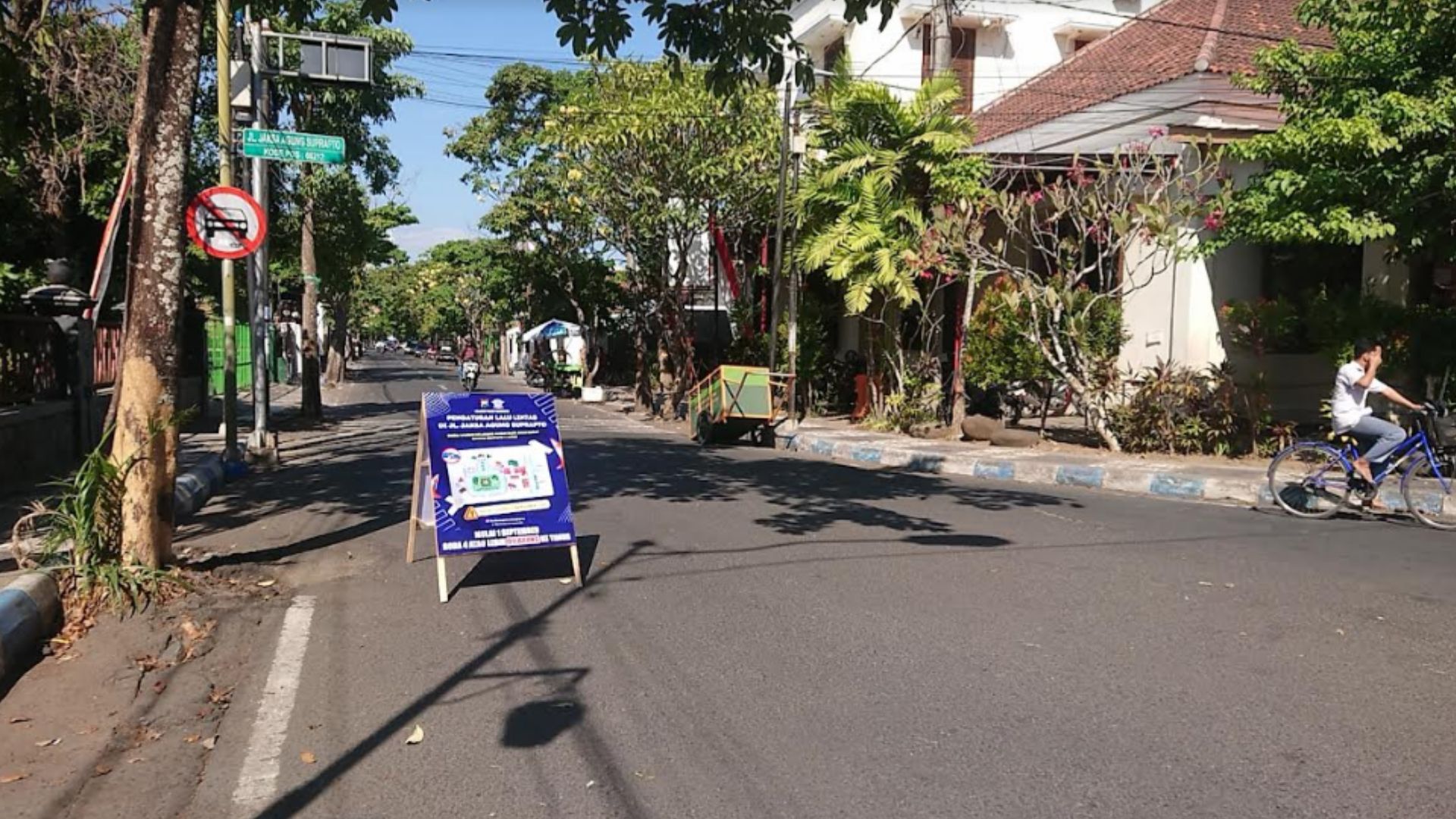Rekayasa Lalu Lintas di Jalan Jaksa Agung Suprapto Tulungagung Akan Berlaku Selama Sebulan
