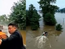 Kim Jong Un Eksekusi 30 Pejabat yang Gagal Atasi Banjir di Korea Utara