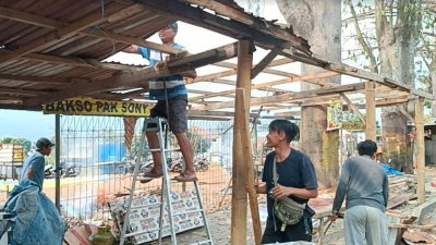 Pembongkaran Lapak PKL di Jalan Sultan Agung Kota Batu, PT Paramount Tawarkan Bantuan Sementara
