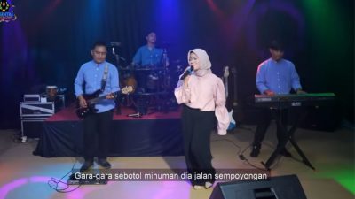 Lirik Lagu Gara Gara Sebotol - Revina Alvira yang Viral dan Trending di TikTok, Dia Jadi Jalan Sempoyongan 