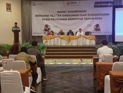 Rapat Koordinasi Gakkumdu dan Stakeholder Bawaslu Kota Kediri, Menyatukan Persepsi PKPU No. 13 Tahun 2024