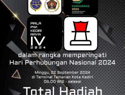 Turnamen Catur Terbuka PWI Kediri Raya IV 2024 Didukung Penuh Dinas Perhubungan Kota Kediri, Ini Infonya