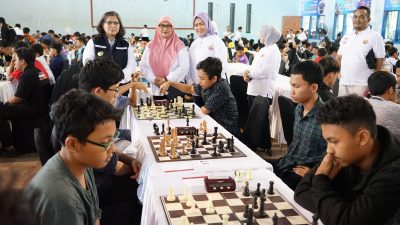 Pj Wali Kota Kediri Buka Kejurnas Catur Cepat Kajari Cup 2024, Berharap Bisa Jadi Agenda Tahunan Kota Kediri