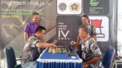 Peringati Hari Perhubungan Nasional 2024, PWI Kediri Gelar Turnamen Catur Terbuka