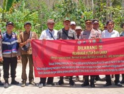 Perhutani KPH Kediri dan Polsek Durenan Gelar Sosialisasi Pencegahan Kebakaran Hutan, Ini Infonya