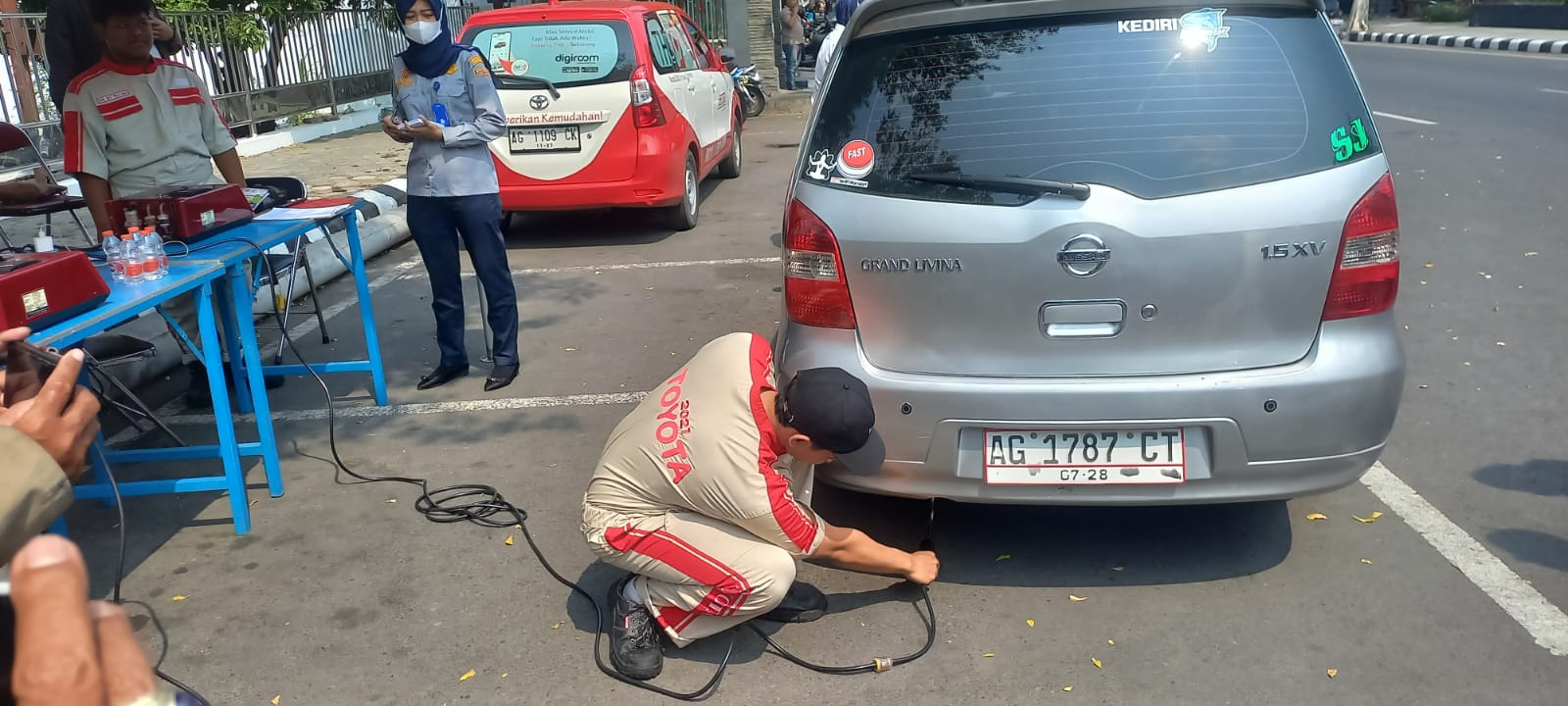 Dishub Kota Kediri Gelar Uji Emisi untuk Kendaraan Bermotor, Langkah Nyata Jaga Kualitas Udara
