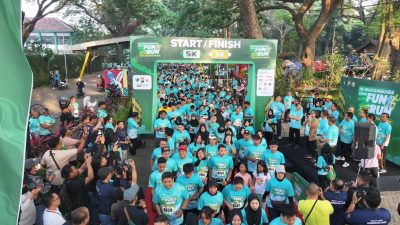 Pj Wali Kota Kediri Bersama Kapusdokkes Polri Berangkatkan RS Bhayangkara Fun Run 2024 Hingga Resmikan Fasilitas Kesehatan RS Bhayangkara Kediri