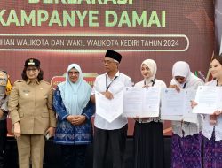 KPU Kota Kediri Gelar Deklarasi Kampanye Damai Pilkada 2024, Ini Komitmen yang Disepakati Bersama