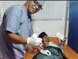 Khitanan Massal Semarakkan Peringatan Maulid Nabi di Desa Joungbiru, Kecamatan Gampengrejo Kabupaten Kediri