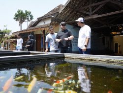 Mas Dhito Berharap Koi Jadi Ikan Hias Identiknya Kabupaten Kediri