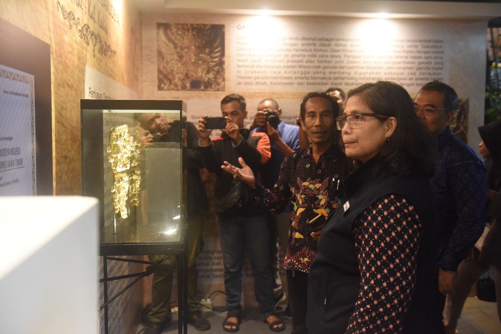 Buka Exhibition Museum, Pj Wali Kota Kediri Zanariah : Hadirkan Cara Baru Nikmati Koleksi Museum