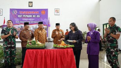 Pj Wali Kota Kediri Hadiri Tasyakuran HUT PEPABRI ke-65, Ini Infonya