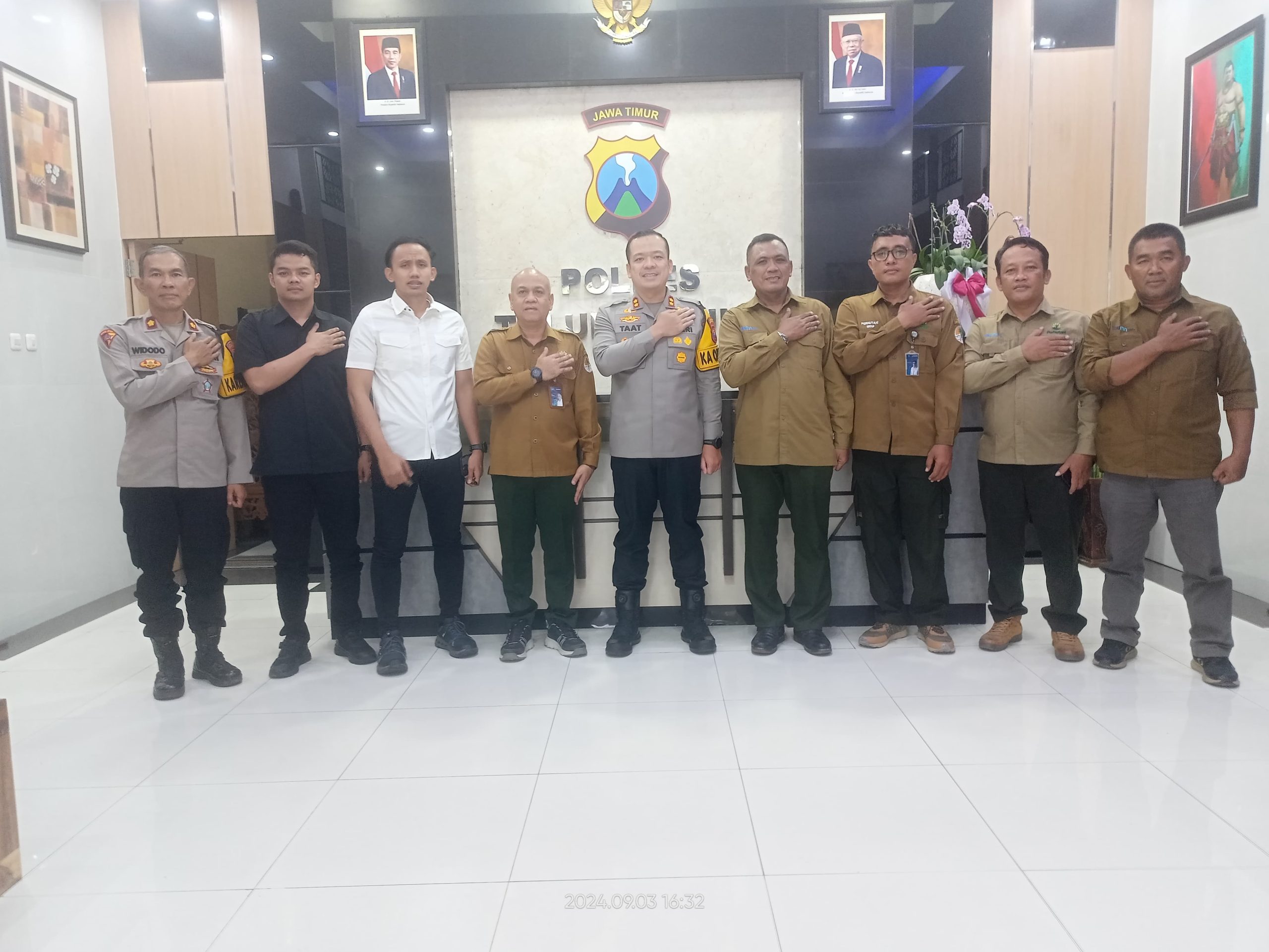 Perhutani KPH Kediri dan Blitar Tingkatkan Kolaborasi dengan Polres Tulungagung,  Optimalisasi Keamanan Hutan