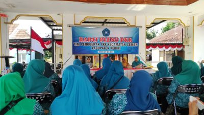 Rapat Pleno Tim Penggerak PKK Kecamatan Semen: Sinergi dan Komitmen Menuju Pemberdayaan Perempuan yang Lebih baik
