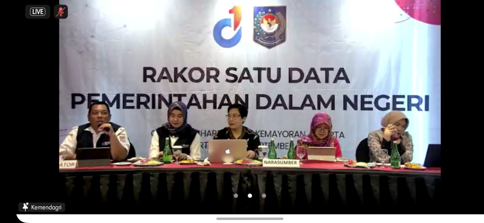 Pemkot Kediri Ikuti Rakor Kemendagri yang Digelar Secara Daring, Wujudkan Satu Data Pemerintahan Dalam Negeri