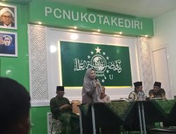 Paslon Ferry Silviana dan Regina (FREN) Silaturahmi  ke Kantor PCNU Kota Kediri, Sampaikan Visi-Misi Pembangunan Lima Tahun ke Depan