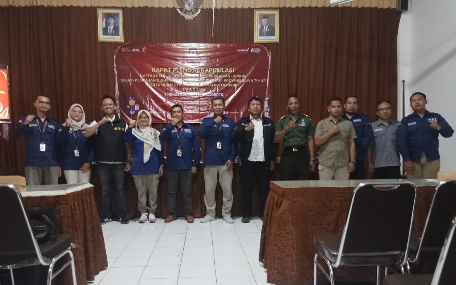 PPK Kecamatan Mojoroto Gelar Rekapitulasi DPSHP, Ini Infonya