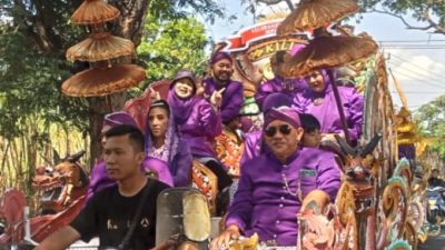 Kelurahan Blabak Kecamatan Pesantren Kota Kediri Gelar Karnaval Kreasi, Angkat Tema “Blabak Bersatu, Nusantara Baru, Indonesia Maju”