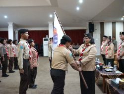 Pj Wali Kota Kediri Lepas Kontingen Peran Saka Daerah Jatim 2024 Kwartir Cabang Gerakan Pramuka Kota Kediri