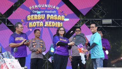 Pj Wali Kota Kediri : Serbu Pasar Turut Berkontribusi Kuatkan Ekonomi di Pasar Tradisional dan UMKM Kota Kediri