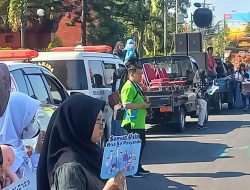 Dinkes Kota Kediri Sosialisasikan Posyandu ILP di Taman Sekartaji, Upaya Pemenuhan Layanan Komprehensif pada Masyarakat