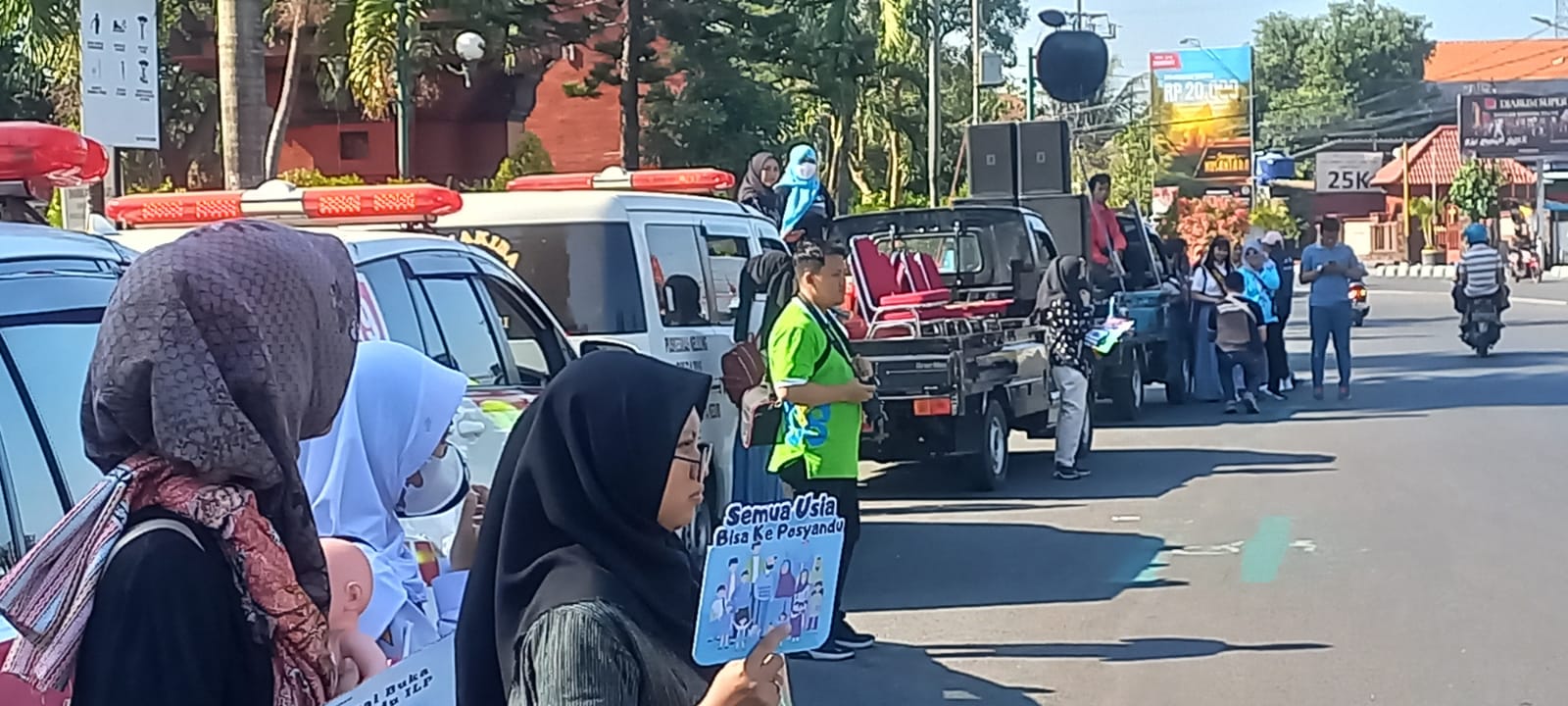 Dinkes Kediri Sosialisasikan Posyandu ILP di Taman Sekartaji