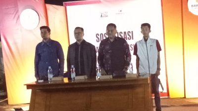 Panwascam Pesantren Sosialisasikan Pengawasan Partisipatif,  Kolaborasi Strategis Masyarakat dan Pemuda untuk Pilkada 2024 yang Bersih