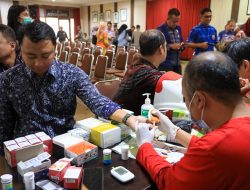  Pemkot Kediri Gelar Layanan Pemeriksaan Untuk Seluruh Pegawai, Deteksi Dini PTM dan Antisipasi Penyalahgunaan Narkoba