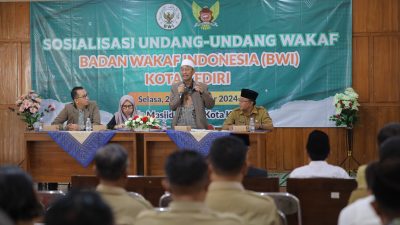 Perwakilan BWI Kota Kediri Tingkatkan Pemahaman Wakaf bagi Camat dan Lurah