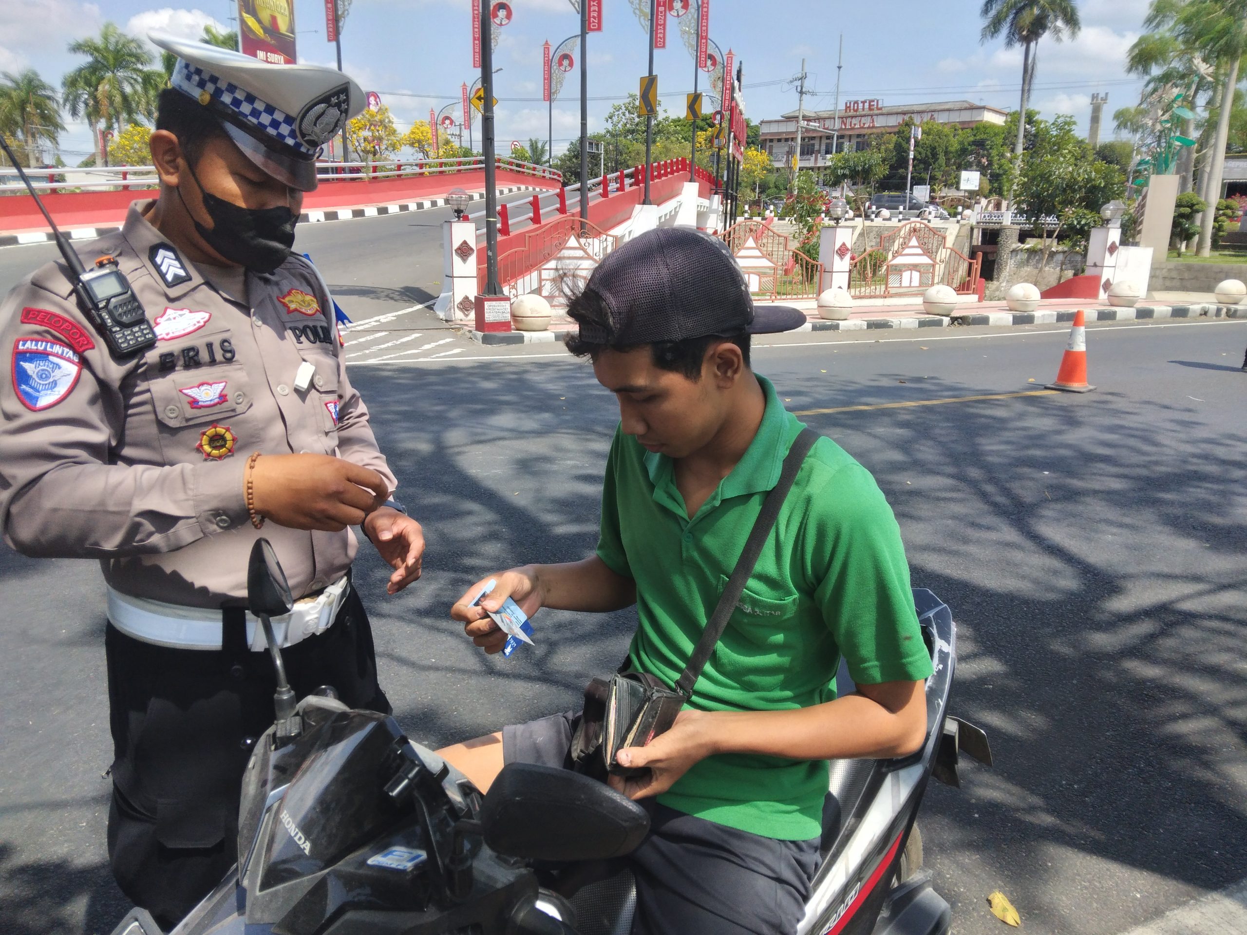 Tiga Hari Operasi, Satlantas Polres Blitar Kota Tindak Puluhan Pelanggar, Mayoritas Tak Berhelm