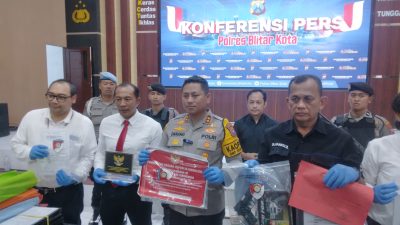 Polres Blitar dan BRI Bongkar Kasus Penipuan Modus Pelunasan Utang Nasabah