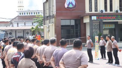 Jadi Polisi di Trenggalek Tidak Boleh Gendut, Harus Tampil Mempesona, Ini Arahan Kapolres