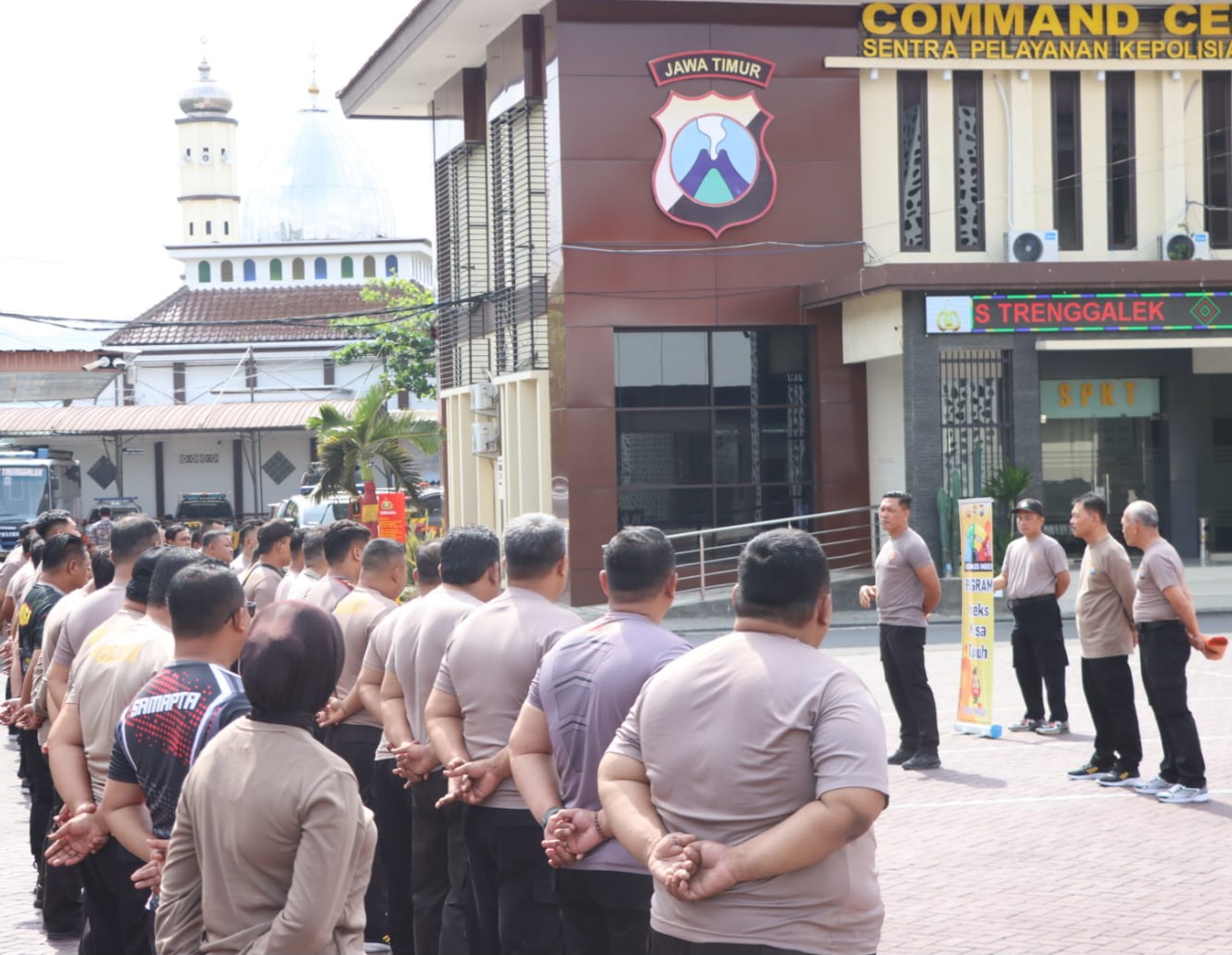 Jadi Polisi di Trenggalek Tidak Boleh Gendut, Harus Tampil Mempesona, Ini Arahan Kapolres