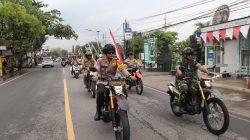 Polres Trenggalek Gelar Patroli Skala Besar Jelang Pelantikan Presiden dan Wapres Terpilih