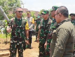 Tim Wasev Mabes TNI AD Tinjau Progres TMMD 122 Kodim 0809 Kediri