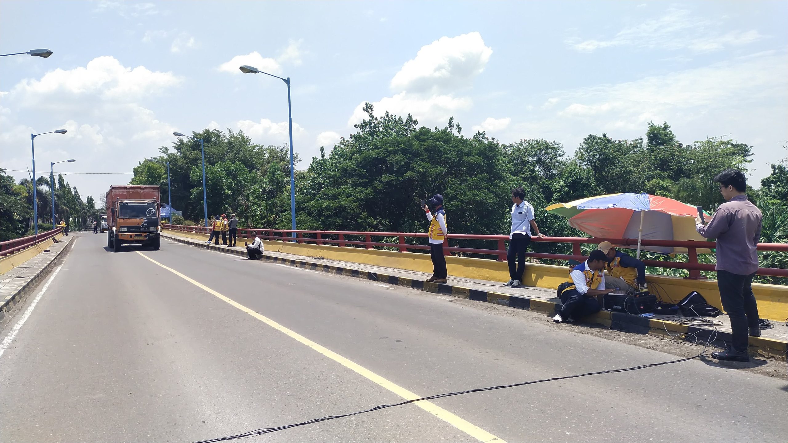 Uji Beban Jembatan Semampir, Jalur Ditutup Sepekan