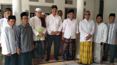 Cabup Kediri No.1 Deny Widyanarko Sowan Para Imam Thoriqot Khususiah, Siap Mundur Jika Janji Politik Tidak Terwujud