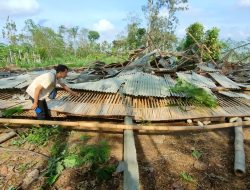 Cuaca Ekstrem, Hujan Lebat Disertai Angin Kencang di Blitar Akibatkan Belasan Rumah Rusak, 1 Nenek Terluka