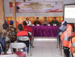 Sinergi Penguatan Kapasitas Lembaga Desa, TMMD 122 Kodim 0809/Kediri Bersama DPMPD Kabupaten Kediri Gelar Sosialisasi