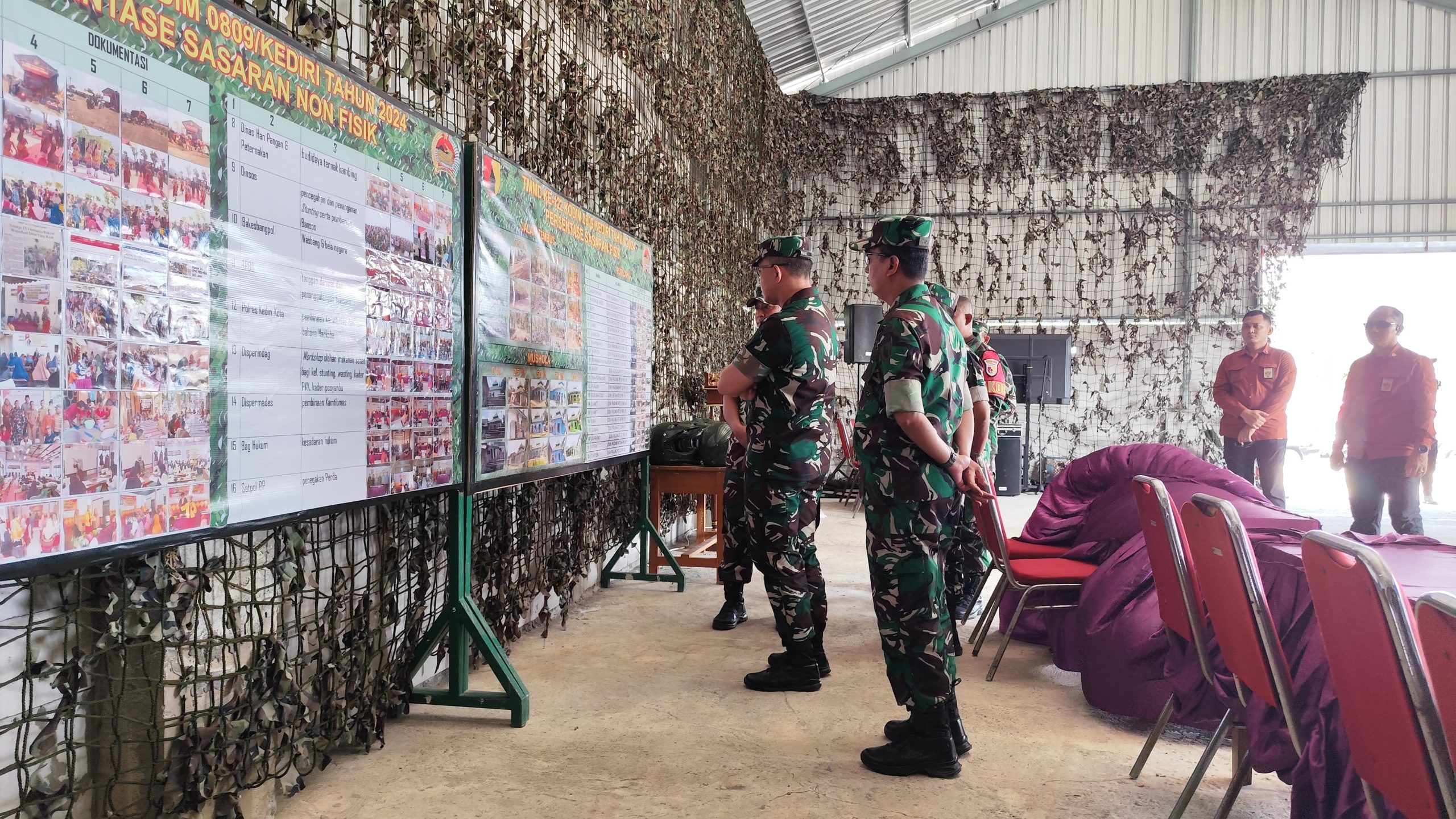 Pangdam V Brawijaya Tinjau Kesiapan Penutupan TMMD ke-122 Kodim 0809 Kediri