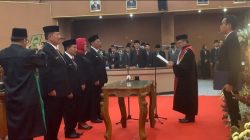 Empat Pimpinan Definitif DPRD Ponorogo Resmi Dilantik, Kang Wie Jabat Ketua